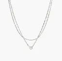 Dây chuyền layer đá opal